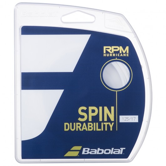 Тенісні струни для ракетки Babolat RPM HURRICANE 12M (Комплект,12 метрів) 241141/101