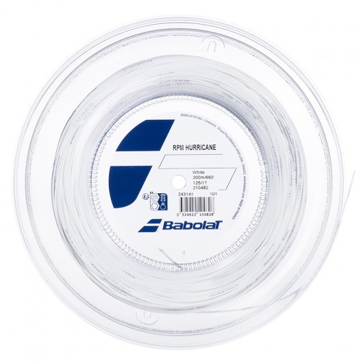 Тенісні струни для ракетки Babolat RPM HURRICANE 200M (Бобина,200 метрів) 243141/101