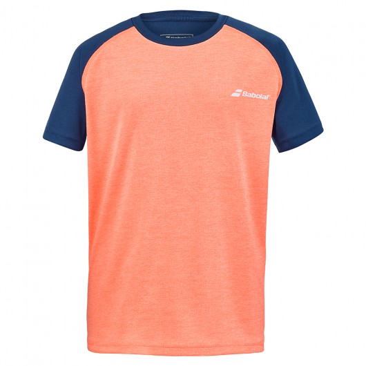 Футболка для тенісу дитяча Babolat PLAY CREW NECK TEE BOY 3BTD011/5053