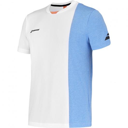 Футболка для тенісу дитяча Babolat PLAY CREW NECK TEE BOY 3BTF011/1095