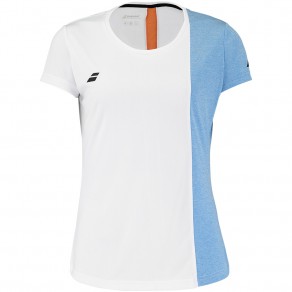 Футболка для тенісу дитяча Babolat PLAY CAP SLEEVE TOP GIRL 3GTF011/1095
