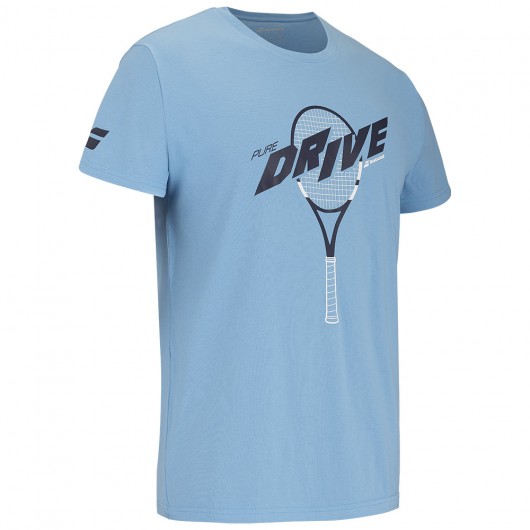 Футболка для тенісу дитяча Babolat DRIVE COTTON TEE JUNIOR 4JS25441X/4128