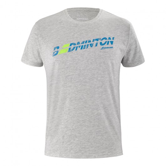 Футболка для тенісу чоловіча Babolat EXERCISE MESSAGE TEE MEN 4MS21445/3002