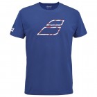 Футболка для тенісу чоловіча Babolat EXERCISE BIG FLAG TEE MEN 4MS24442/4118