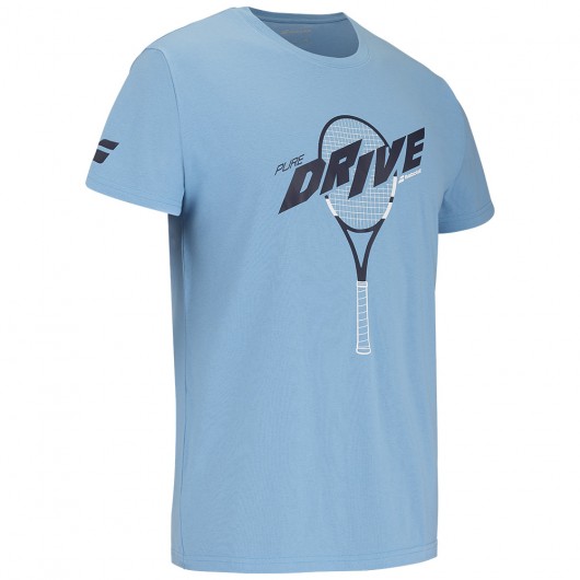 Футболка для тенісу чоловіча Babolat DRIVE COTTON TEE 4US25441X/4128