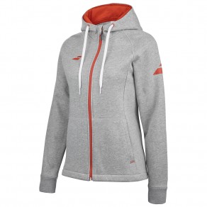 Худі тенісна жіноча Babolat EXERCISE HOOD JACKET WOMEN ...