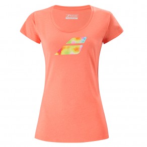 Футболка для тенісу жіноча Babolat EXERCISE BIG FLAG TEE WOMEN 4WS21442/6012