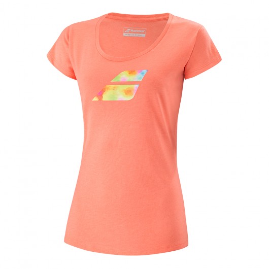 Футболка для тенісу жіноча Babolat EXERCISE BIG FLAG TEE WOMEN 4WS21442/6012