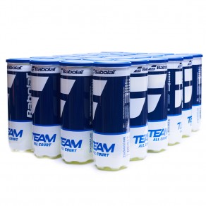 Тенісні м'ячі Babolat TEAM ALL COURT X3 (Ящик 24 банки) 501083/113Y