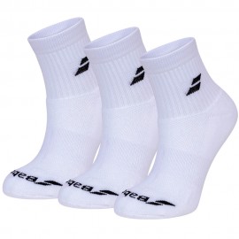 Шкарпетки тенісні Babolat QUARTER 3 PAIRS PACK (Пакунок...
