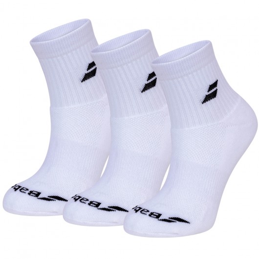 Шкарпетки тенісні Babolat QUARTER 3 PAIRS PACK (Пакунок,3 пари) 5UA1401/1000