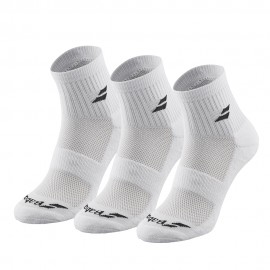 Шкарпетки тенісні Babolat QUARTER 3 PAIRS PACK (Пакунок...