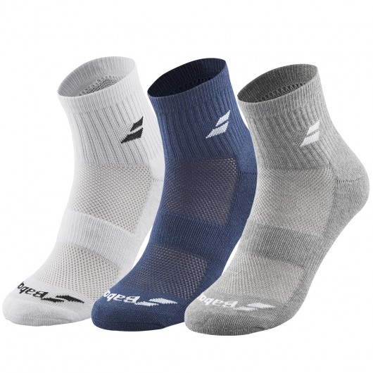 Шкарпетки тенісні Babolat QUARTER 3 PAIRS PACK (Пакунок,3 пари) 5UB1401/1033