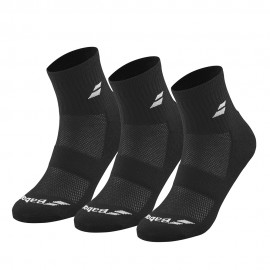Шкарпетки тенісні Babolat QUARTER 3 PAIRS PACK (Пакунок...